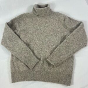 Club Monaco Cashmere Turtleneck Sweater - Taupe